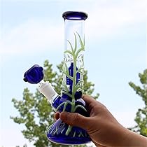 ☆送料無料☆ 水はね防止&リサイクラー ガラスボング 高さ約29cm 水パイプ Amazon.co.jp: Aoheuo 13ガラスボング (水パイプ)18mmジョイント